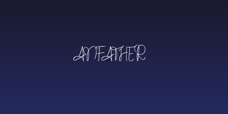 Anfather Social Header