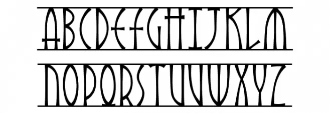 Angars Runes PERSONAL USE ONLY 字体 小写