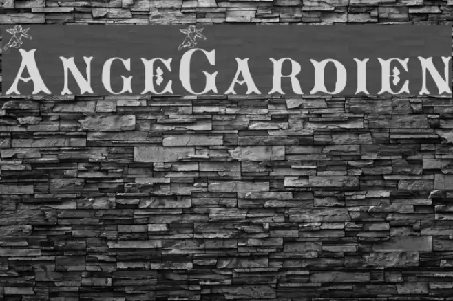 AngeGardien Font examples