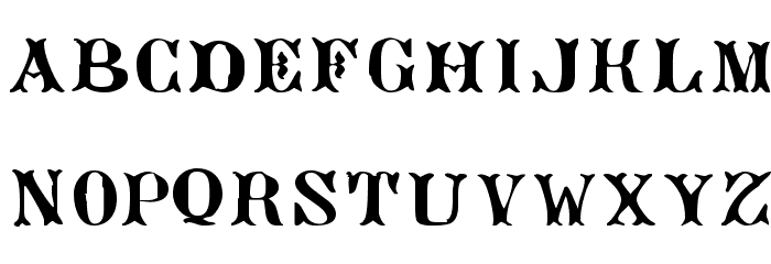 AngeGardien Font LOWERCASE