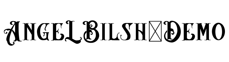 AngeL Bilsh - Demo  नि: शुल्क फ़ॉन्ट्स डाउनलोड