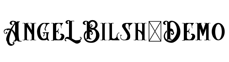 AngeL Bilsh - Demo  नि: शुल्क फ़ॉन्ट्स डाउनलोड