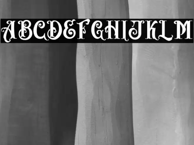 AngeL Bilsh - Demo Font examples