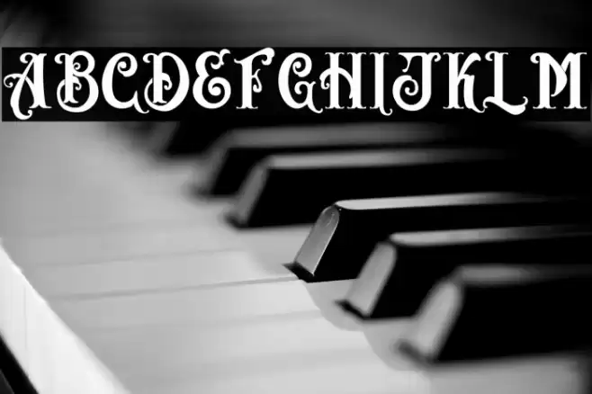 AngeL Bilsh - Demo Font examples