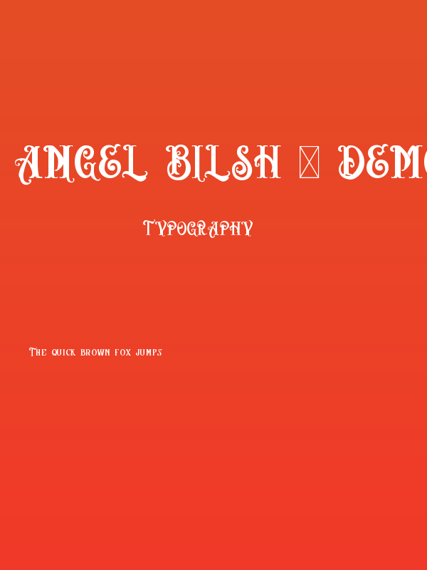AngeL Bilsh - Demo Poster