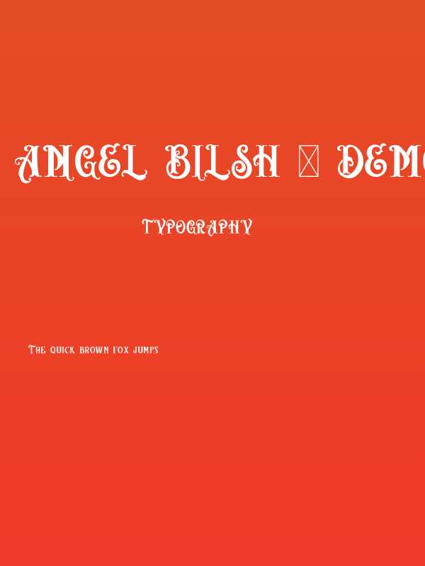 AngeL Bilsh - Demo Poster