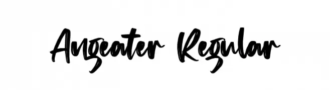 Angeater Regular  Descarca Fonturi Gratis
