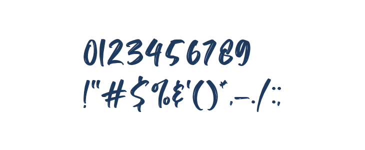 Angeater Regular Other Characters