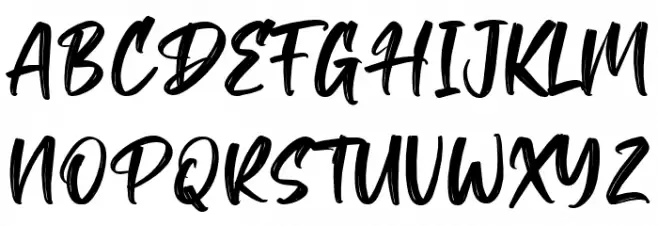 Angeater Regular Шрифта ВЕРХНИЙ