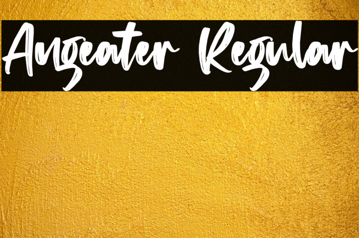 Angeater Regular Example 1