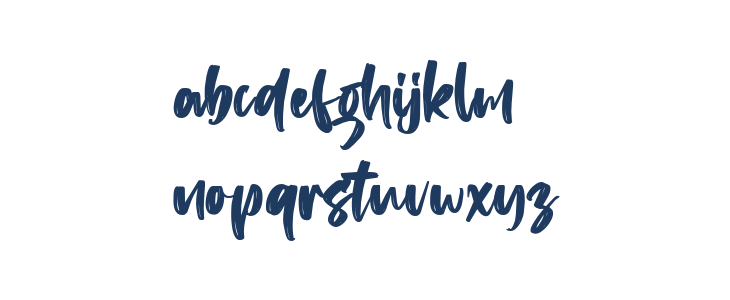 Angeater Regular Lowercase