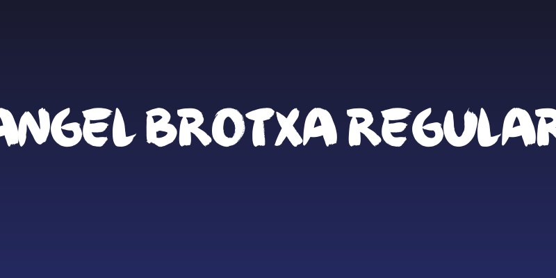 Angel Brotxa Regular Social Header