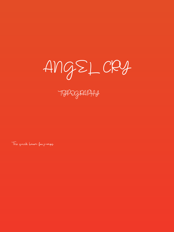 Angel Cry Poster
