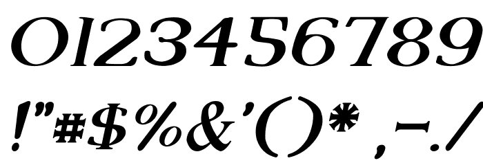 Angel Eyes Italic Font OTHER CHARS