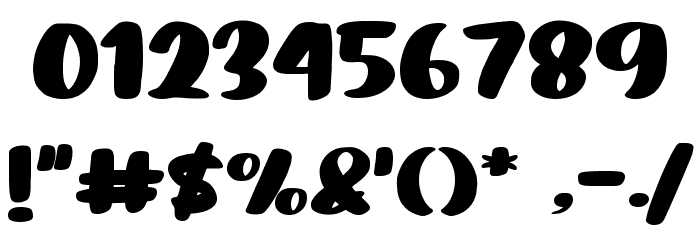 Angel Foods Font OTHER CHARS