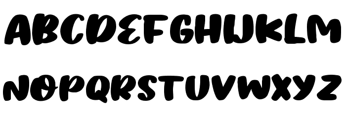 Angel Foods Font UPPERCASE