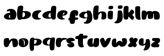 Angel Foods Font LOWERCASE