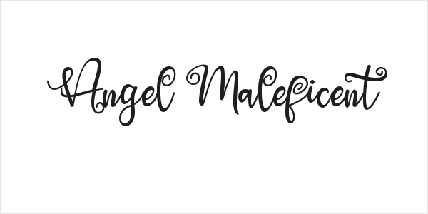 Angel Maleficent Logo