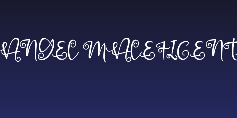 Angel Maleficent Social Header