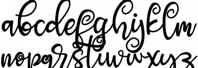 Angel Maleficent फ़ॉन्ट लोअरकेस