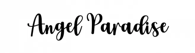 Angel Paradise  تنزيل الخطوط