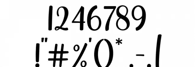 Angel Paradise फ़ॉन्ट अन्य घर का काम