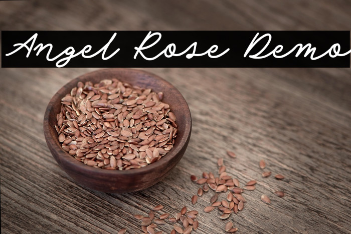 Angel Rose Demo Fonte examples