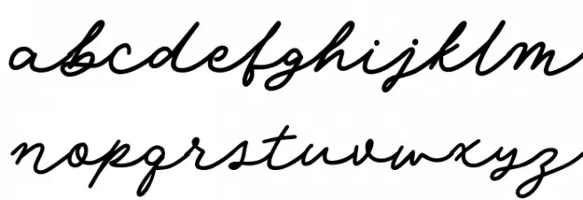 Angel Rose Demo Fonte MINÚSCULAS