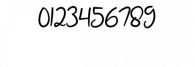 Angel Signature Font OTHER CHARS