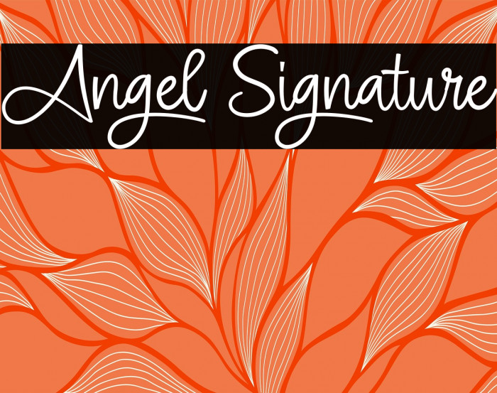 Angel Signature Example 1