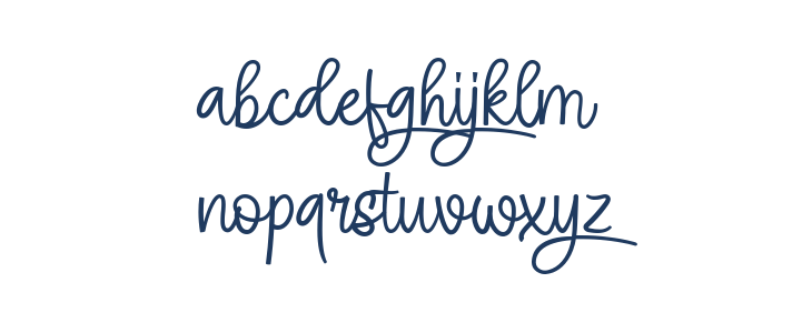 Angel Signature Lowercase