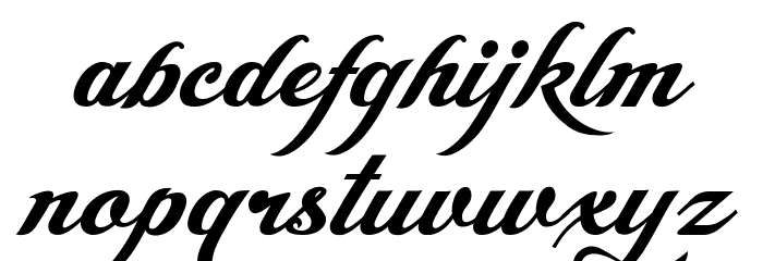 Angel Tears Neue Personal Us Regular Font LOWERCASE
