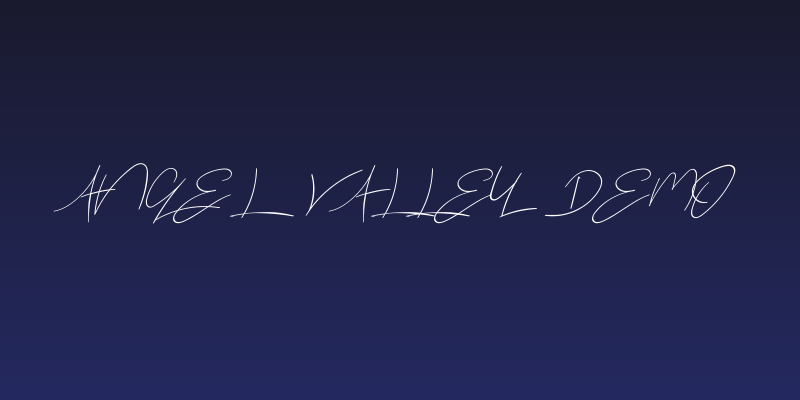 Angel Valley Demo Social Header