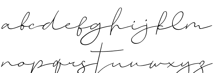 Angel Valley Demo Font LOWERCASE