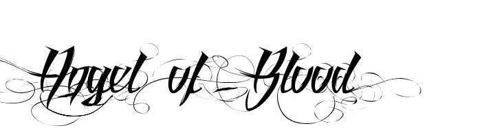 Angel of Blood Font