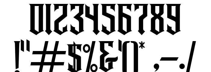 Angel rhapsody Regular Font OTHER CHARS