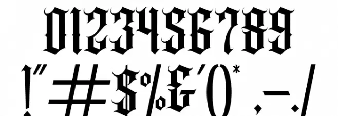 Angel wish Regular Font OTHER CHARS