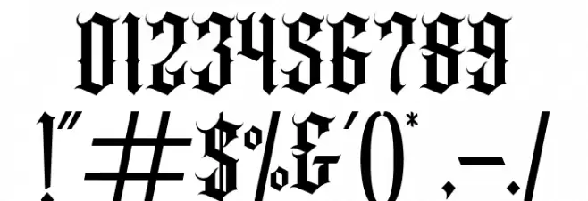 Angel wish Regular Font OTHER CHARS