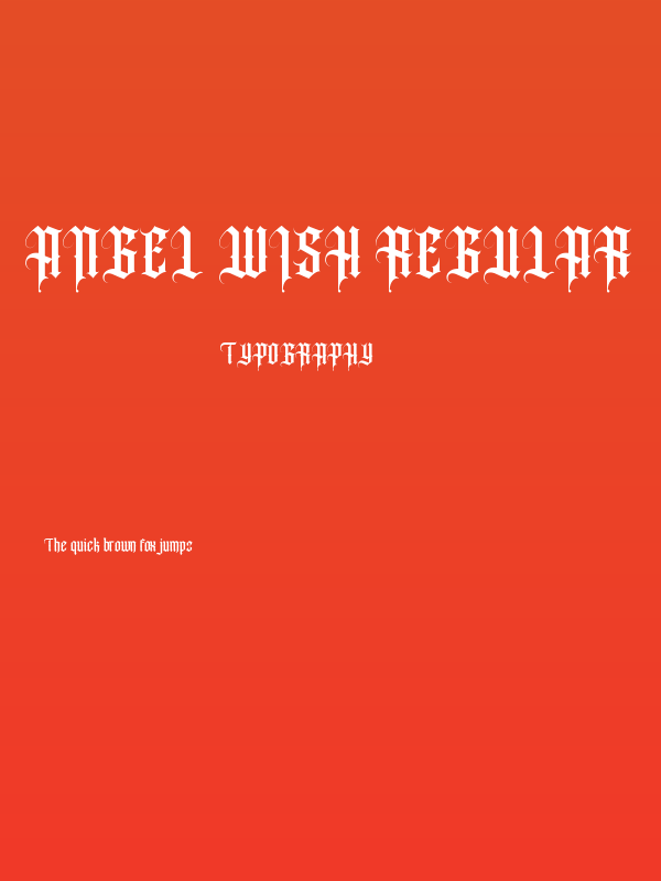 Angel wish Regular Poster