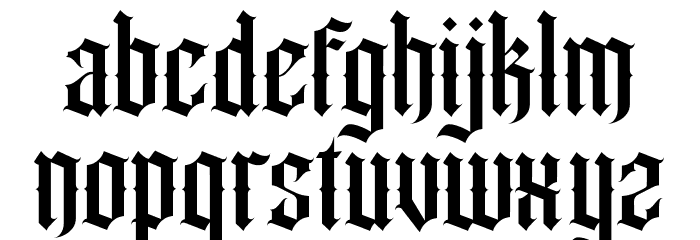 Angel wish Regular Font LOWERCASE
