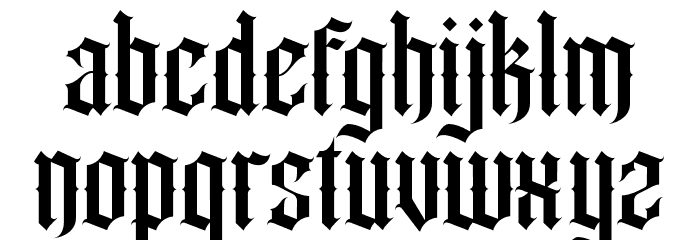 Angel wish Regular Font LOWERCASE