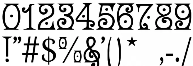 Angel Font OTHER CHARS