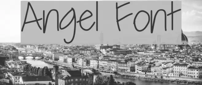 Angel Font examples