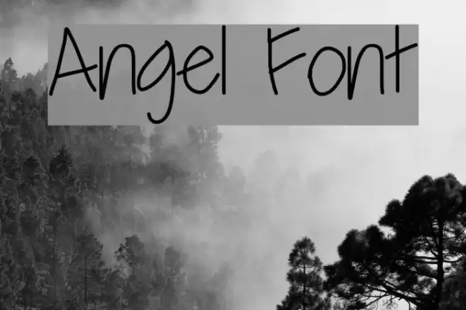 Angel Font examples