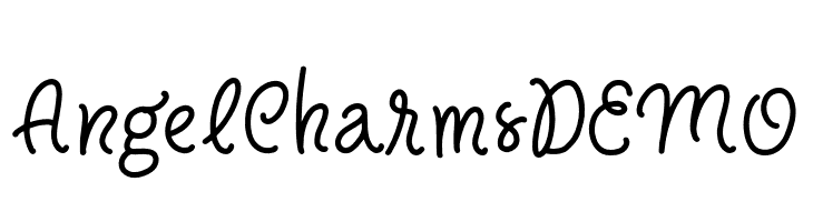 AngelCharmsDEMO  नि: शुल्क फ़ॉन्ट्स डाउनलोड