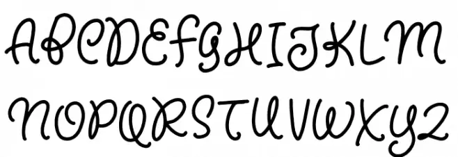 AngelCharmsDEMO Schriftart Groß