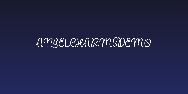 AngelCharmsDEMO Social Header