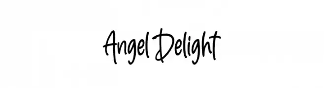 AngelDelight  font caratteri gratis
