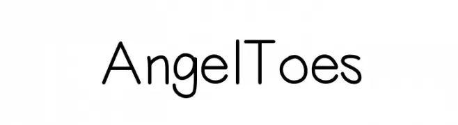 AngelToes  Скачать бесплатные шрифты