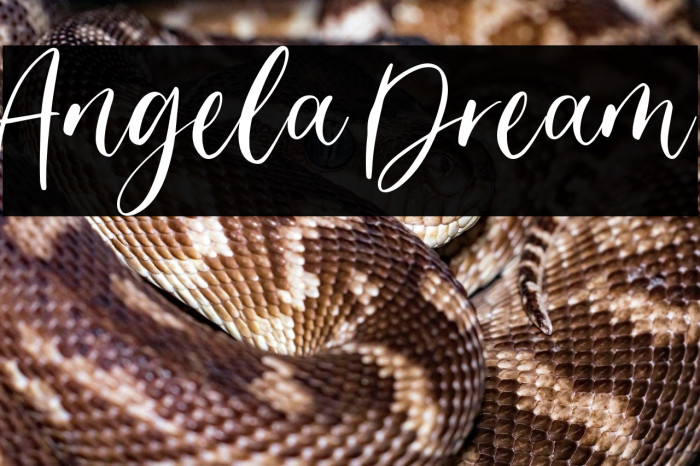 Angela Dream Example 1